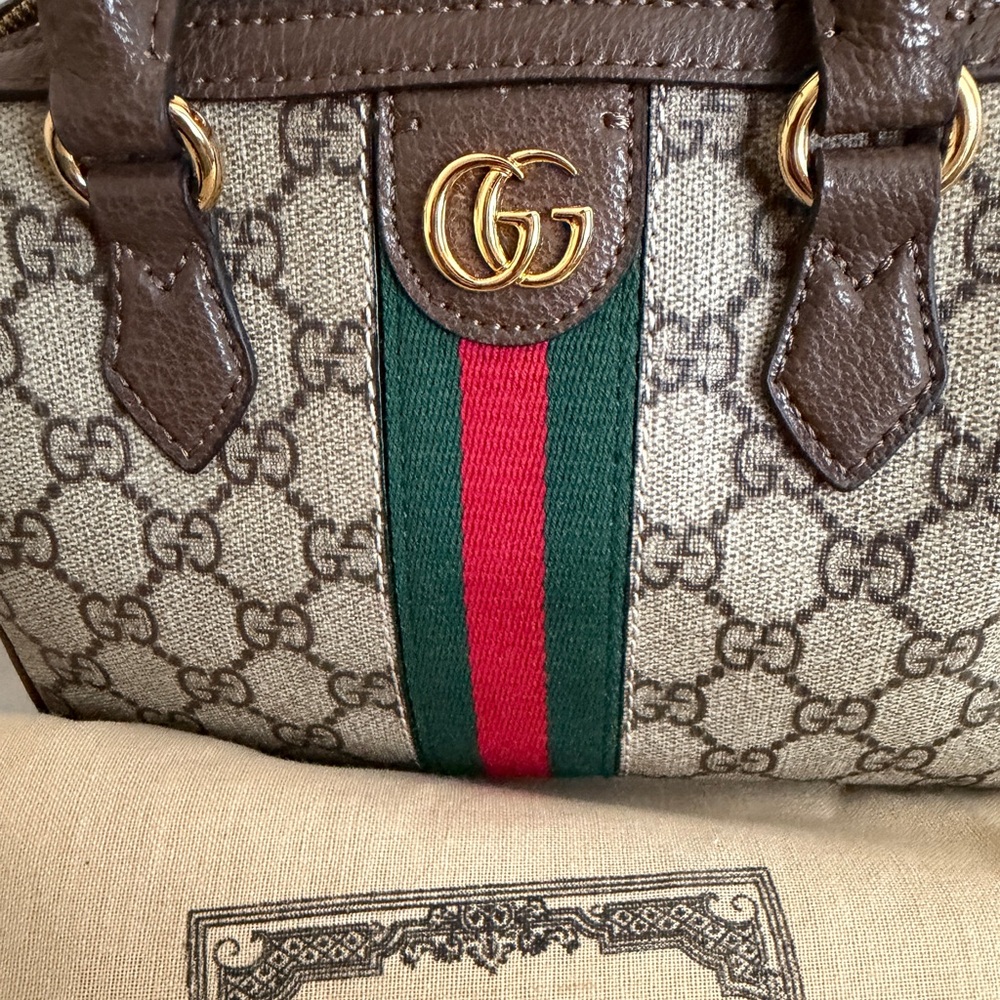 Gucci Ophidia with Red and Green Stripes
